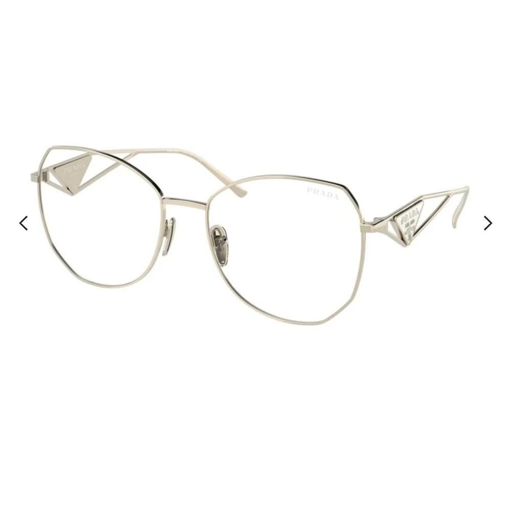 Prada Women's Glasses in Silver